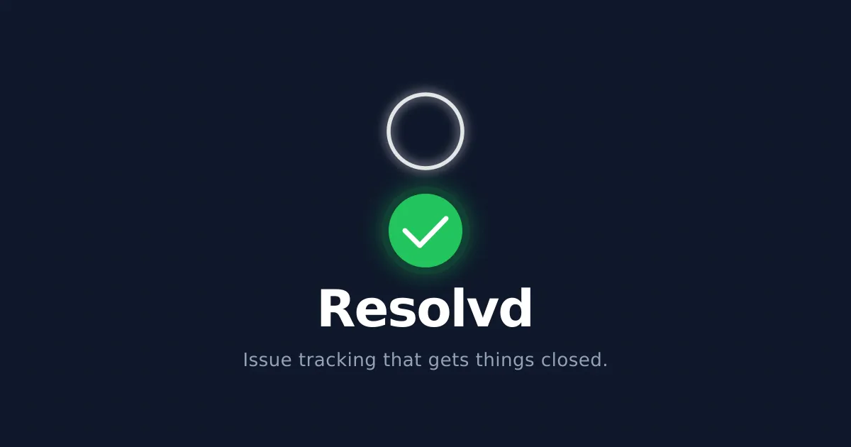 Resolvd preview